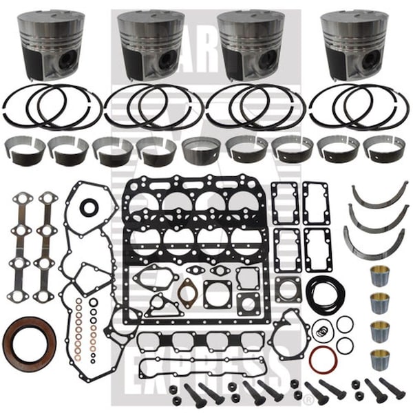 Aftermarket Major Overhaul Kit, N844T, Tier 1 And 2 Fits FordNew Holland WN-PRK1348-PEX - main